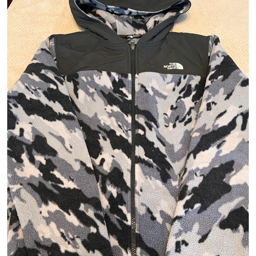 The North Face fleece hooded full zip